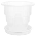 thumbnail image 1 of LULULION 1 Set Clear Slotted Pots for Orchid Planting with Water Retention, 1 of 6