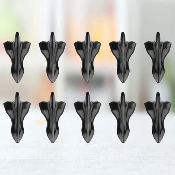 LULULION 10 Pcs Diffuser Fins for Car Black fin for Vehicle with Modern Style