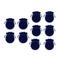 thumbnail image 1 of LULULION 10 Pcs Jewelry Travel Bags Flannel Fabric Storage Drawstring Closure Small Pouch for Women Favor, 1 of 8