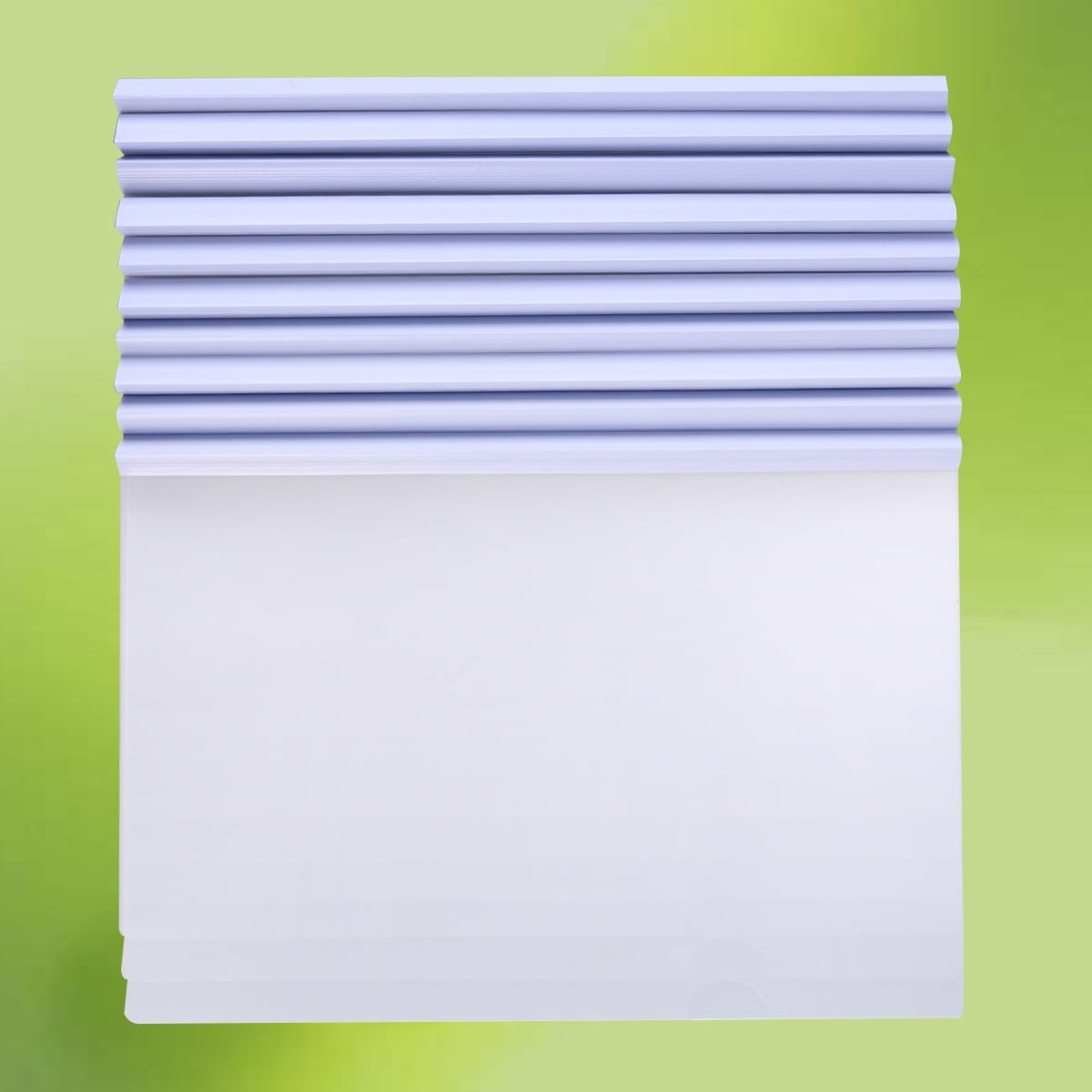 LULULION 10Pcs Clear Display Folder Report Covering Plastic Folders for ...