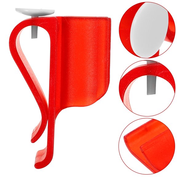 LULULION 10Pcs Red Golf Club Organizer Clip Easy Carry Putter Clamp for Golf Bag