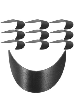 Hat Accessories Black Plastic Visor Board for Hat Shape Support