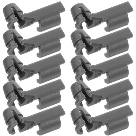 LULULION 10Pcs Tailgate Handle Clip Grey High Hardness PP Car Door Lock Retainer