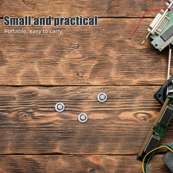 LULULION Back to School Computer Screw Set Black for Graphics Pc Case Diy Enthusiasts 10Pcs