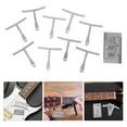 thumbnail image 1 of LULULION 10pcs String Action Gauge Ruler in Assorted Color for Guitar Maintenance and Amateurs, 1 of 8