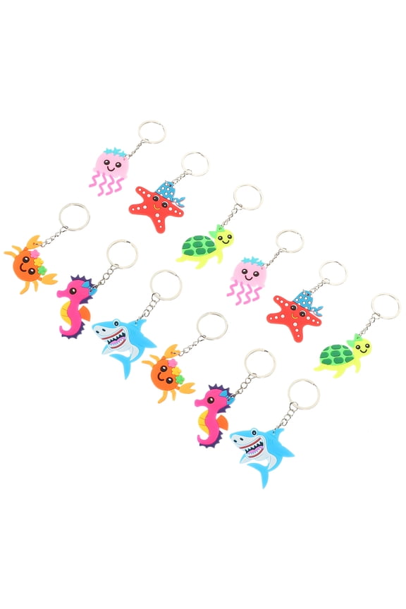 Cute Key Chain Decorative Key Chains Assorted Color 1Set