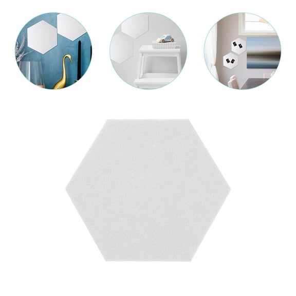 LULULION 12Pcs Sound Insulation Board White Acoustic Panel for Home Wall Noise Reduction and Decoration