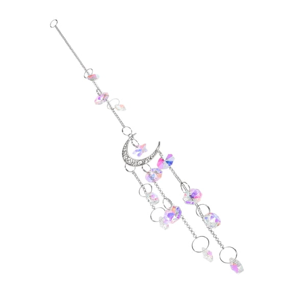 LULULION Hanging Decor Crystal Sun Catcher Pendant White Friends Shop 1PC
