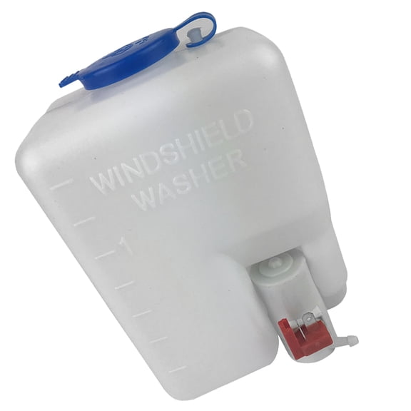 LULULION 1Pack Auto Windshield Washer Pump Plastic White for Vehicle Cleaning