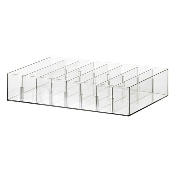 LULULION 1Pc Desktop Cable Organizer Transparent Pet Storage Case for Power Lines