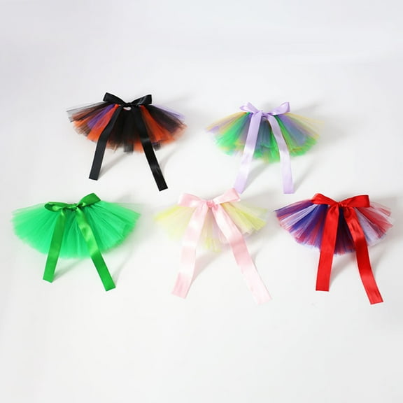 LULULION 1Pc Fashion Gauze Dog Skirt Pet Dress Cloth Party Dog Garment for Decor