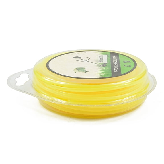 LULULION Grass Trimmer Cord Nylon Yellow for Garden Petrol Electric Battery