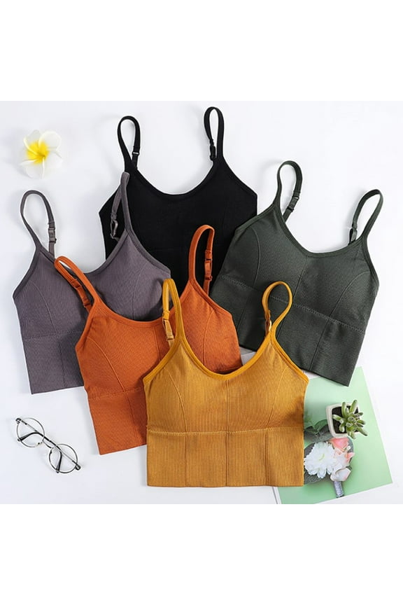 1Pc Purple Wireless Sports Bra Breathable Fitness Underwear for Yoga Pilates and Gym Workouts