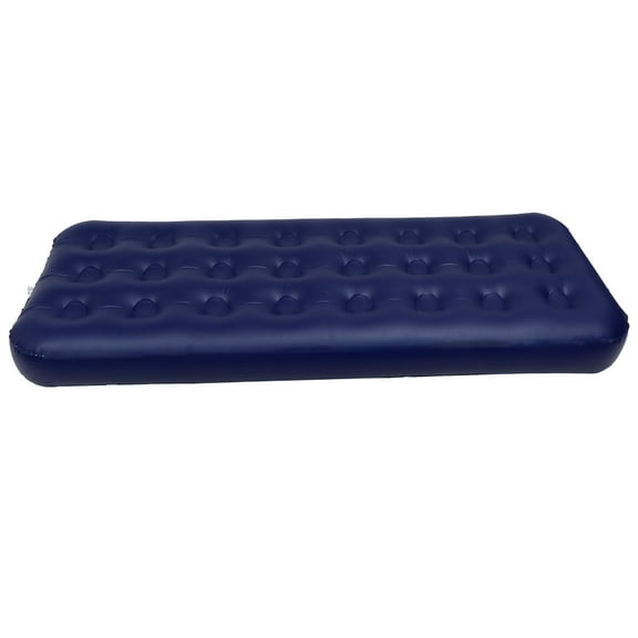 LULULION 1Pc Single Inflatable Air Mattress Portable Bed Pad for Outdoor Sleeping