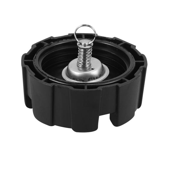 LULULION Boat Gas Cap Replacement for Marine Engines Plastic Black 1Pack