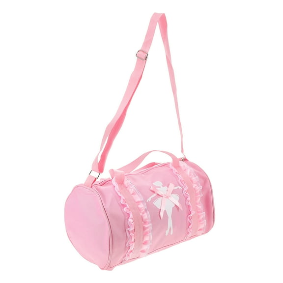LULULION 1Set Ballet Dance Handbag for Girls in Pink with Storage for Ballet Shoes and Clothes