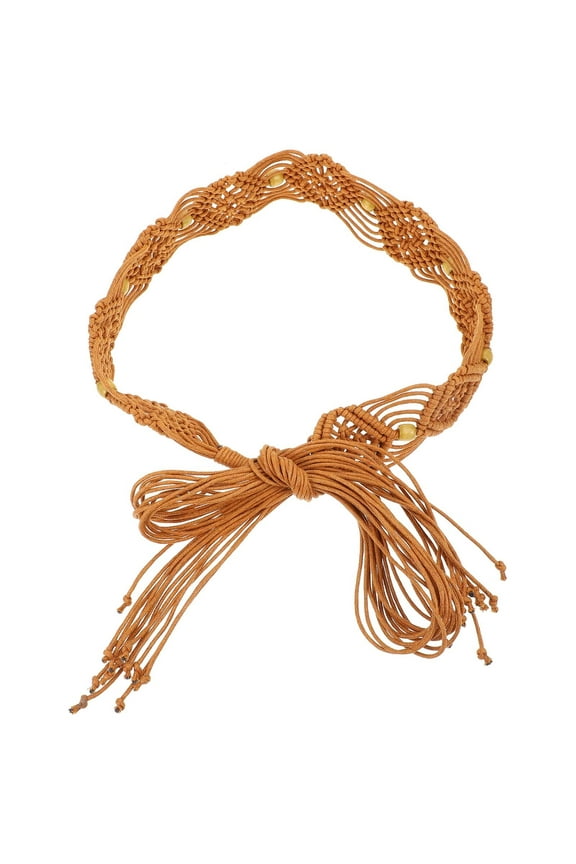 1Set Waist Belts Chain Belt For Women In Brown With Chic present Design