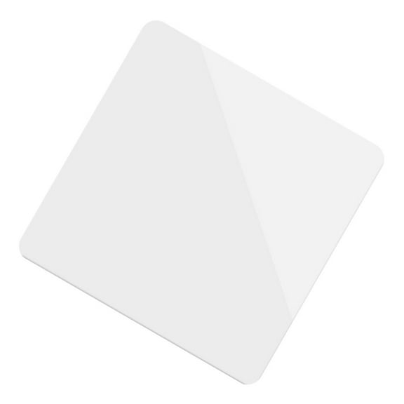 LULULION 1Pc Acrylic Reflection Board White Mirror Surface Photography Props Background