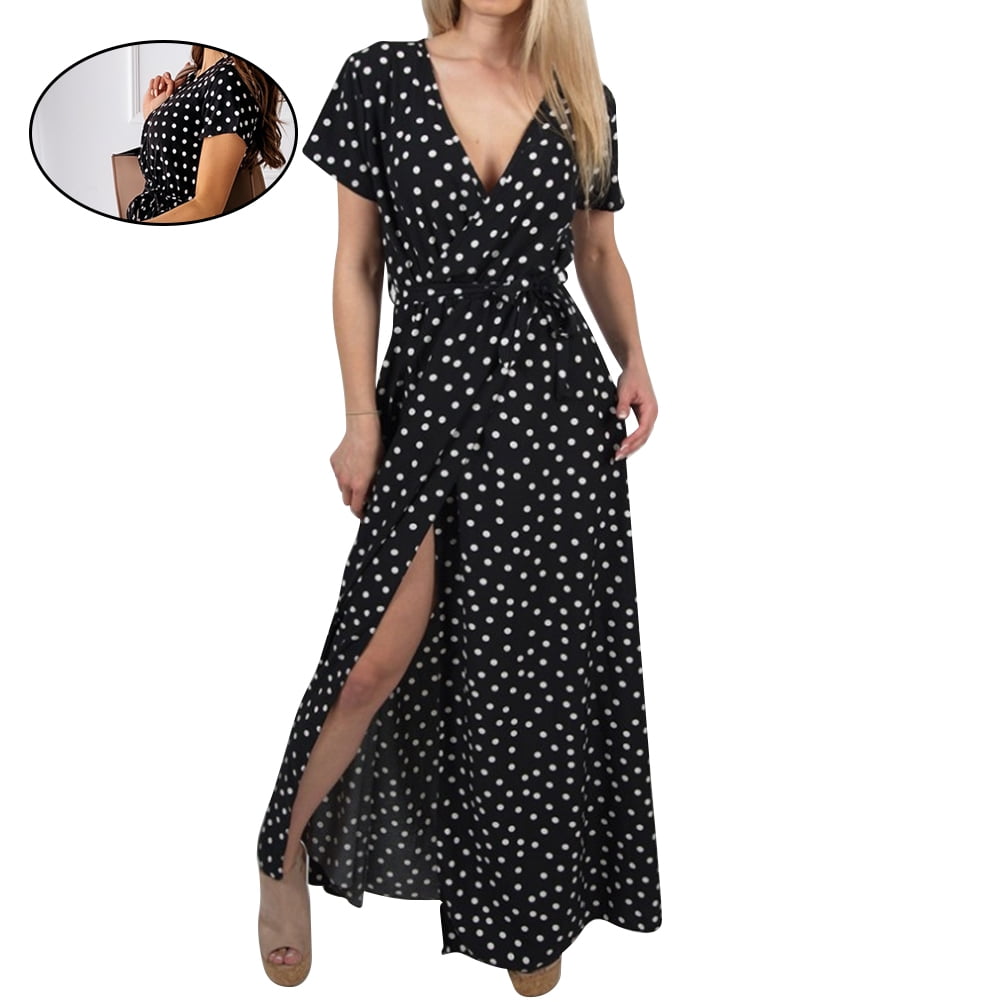 big flare dress Dewlily Long Sleeve Flare Dress for Women, Solid Color, Spring Clothes