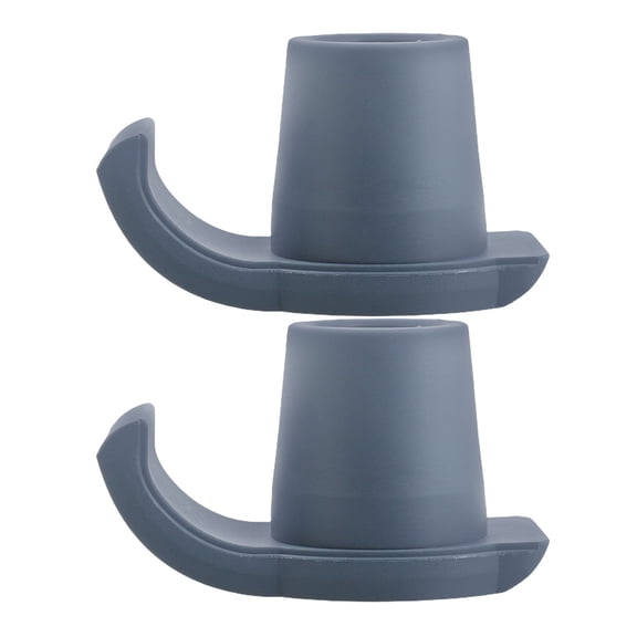 LULULION Walker Glide Skis Sled Ski Foot Pad TPR Mobility Aid Accessory 2 Pcs