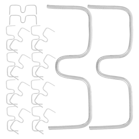 LULULION 20 Pcs Bonsai Branch Trunk Trainer Silver Iron As Branch Training for Fruit Trees