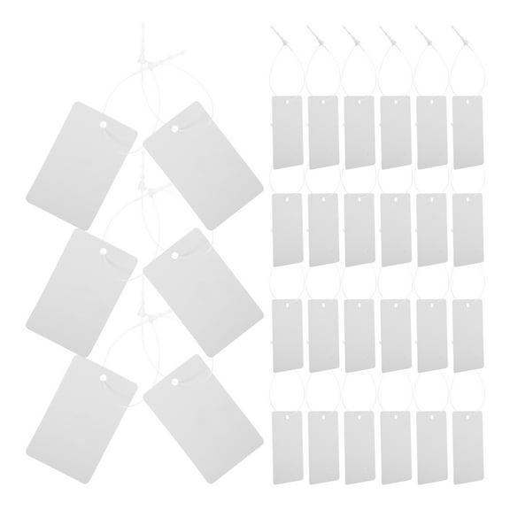 LULULION Hanging Tabs for Retail Plastic Hang Tag 200Pack 2.1Inx1.3In