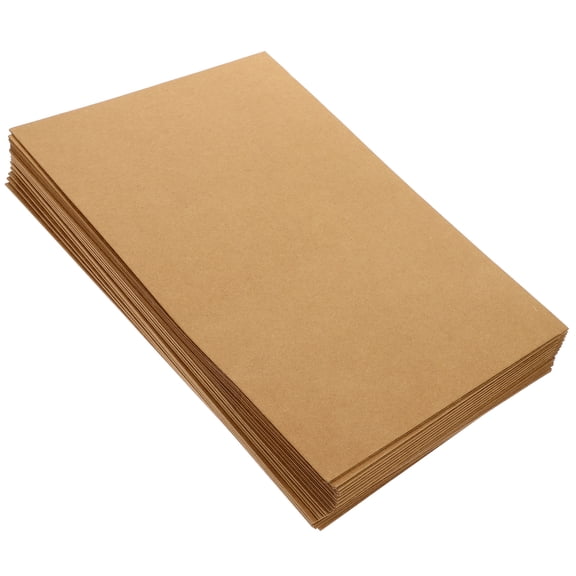 LULULION 20Pcs Kraft Paper File Folder Dark Brown for Organizing Office Proposals Receipts