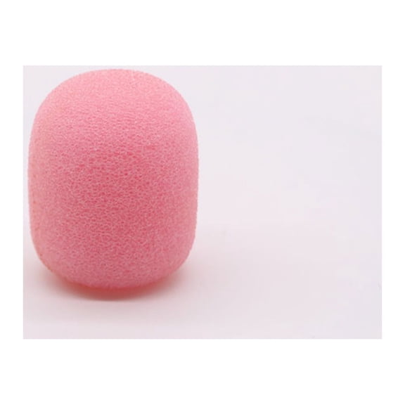 LULULION 20Set Microphone Wind Sock Microphone Windscreen Professional Pink Outdoor Recording