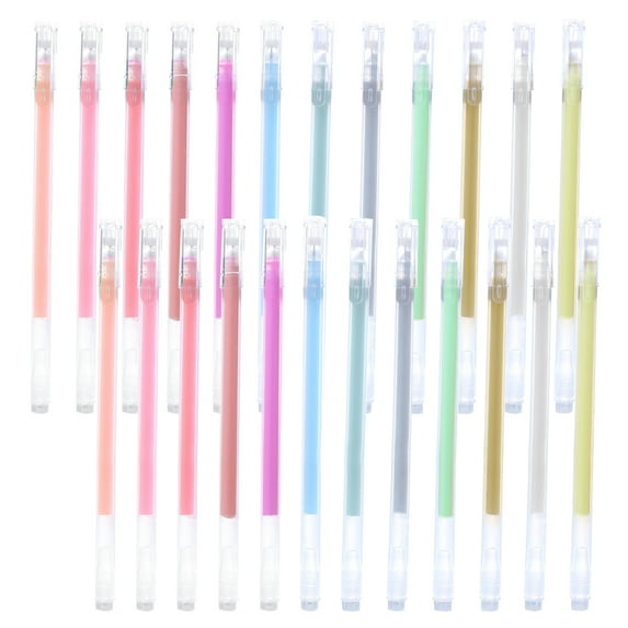 LULULION 24Pcs Portable Paint Pens Markers for Coloring and Painting Students