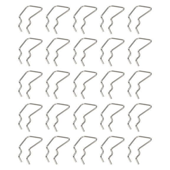 LULULION 25Pcs Stainless Steel Single Display Shelf Hooks for Hanging Tools and Equipment Neatly