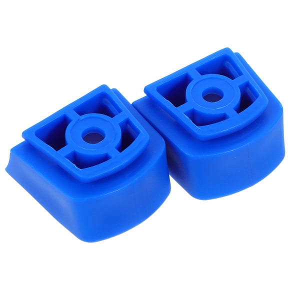 LULULION 2PCS Roller Skate Brake Parts for Universal Fit Non-slip Rubber Sky Blue Safety Brakes