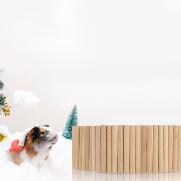 LULULION 2Pack Hamster Ladder Toy Wood Climbing Physical Activity Small Pet