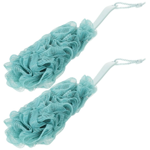 LULULION 2Pcs Body Shower Brush Assorted Color Body Massaging Adults Bathing Supplies