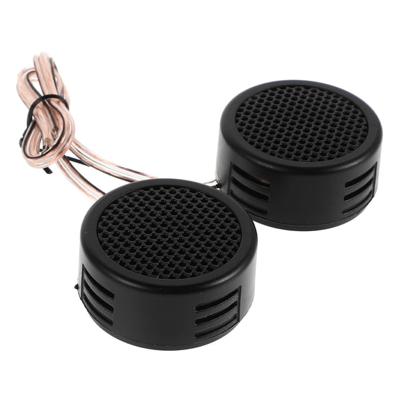 LULULION Car Tweeters Lululion Black Clear Sound Small Portable Strong Materials Stereo Effect