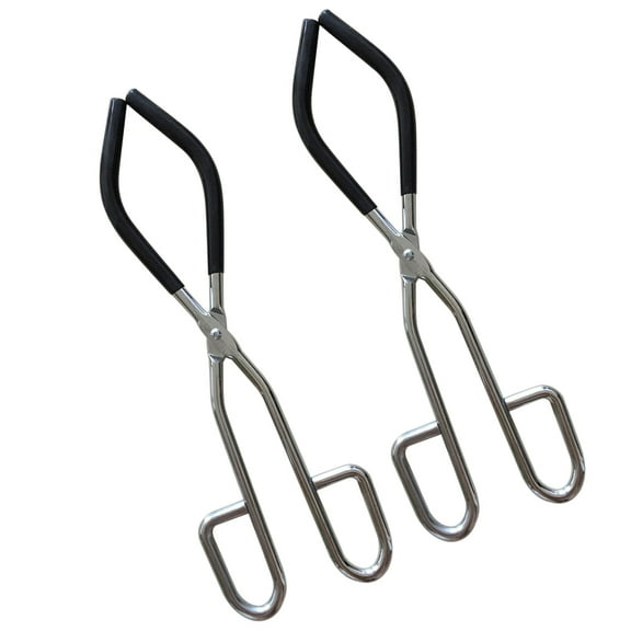 LULULION Glass Clamp Brackets Beaker Clamp Metal Holding School Experiment 2Set