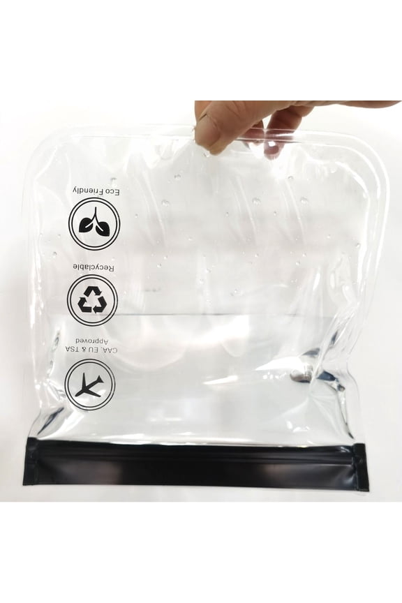 2Pcs Lightweight Portable Makeup Storage Bag Travel Toiletry Organizer Assorted Colors