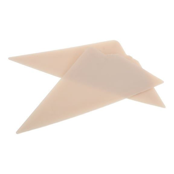 LULULION 2Pcs White Car Film Tools with Triangular Tip Scraper for Window Tinting and Vinyl Decal