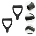 thumbnail image 1 of LULULION 2Pcs Plastic Snow Shovel Handles Comfortable Grip with Screw Holes for Secure Installation, 1 of 6