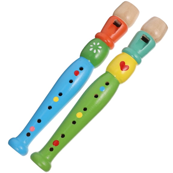 LULULION Flute Musical Instrument Piccolo Flute 2Pcs