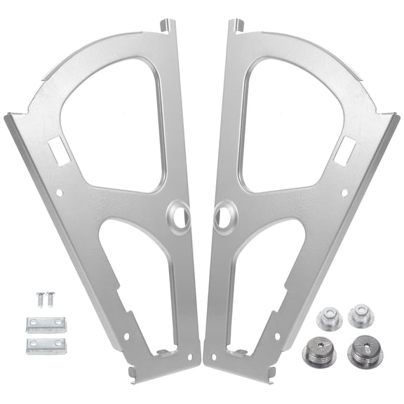 LULULION 2Pcs Home Shoes Cabinet Hinge Grey Iron and Cold Rolled Steel Easy to Install Shoe Organizer
