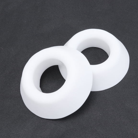 LULULION 2Pcs White Football Display Holder Stand for Basketball Soccer Volleyball Support Base