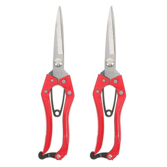 LULULION 2pcs Ergonomic Sheep Wool Shears Shearing Trimmer For Farm Animals Scissors For Sheep Cow Hair Trimming Tasks