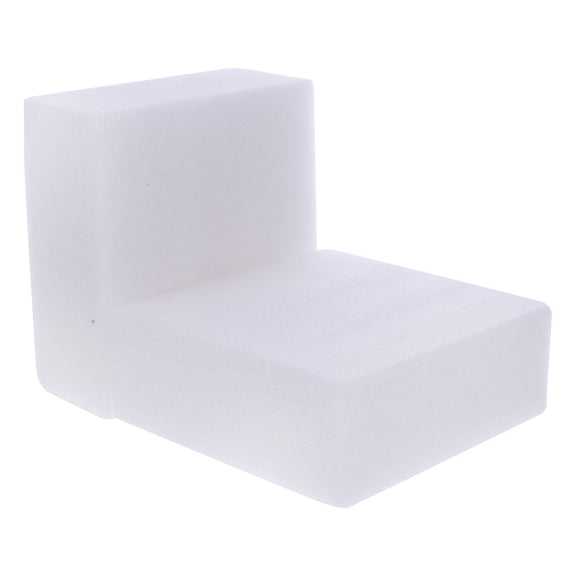LULULION White Floral Foam Epe for DIY and Wedding Flower Arrangements 2Pcs