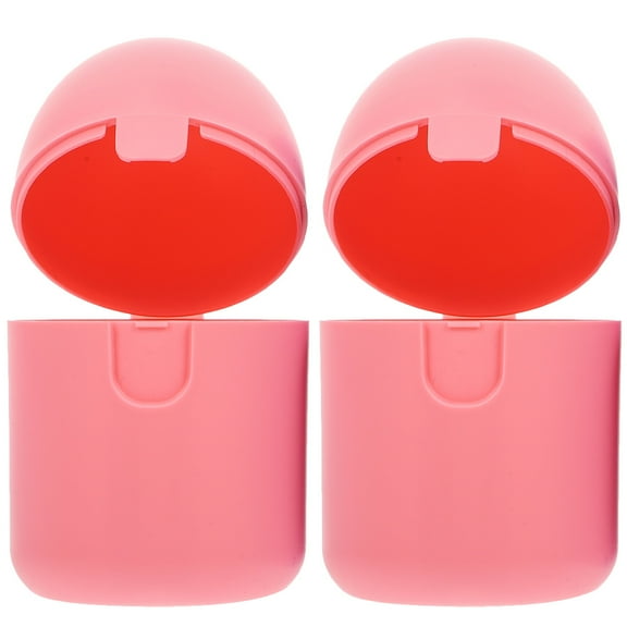 LULULION 2pcs Steamer For Period Cups Women'S Storage Box Portable Organizer Microwave Cleaner Reusable Period Holder