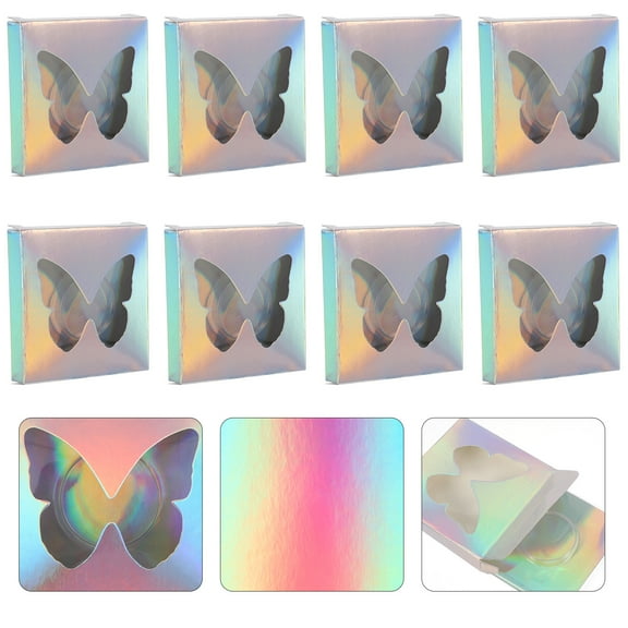 LULULION Plastic Eyelash Organizer Case with Lash Holder Tray for Secure and Portable Eyelash Storage