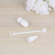 LULULION 1Set White Silicone Sleeve for Stylus Pen Easy to Install Protective Case