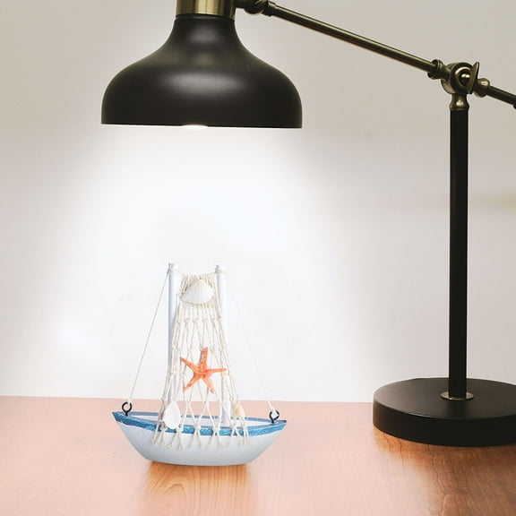 LULULION Creative Sailboat Model Wooden 3Pcs