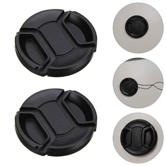 LULULION 4Pcs Lens Cover Protector for Camera Splashproof and Dust Resistant