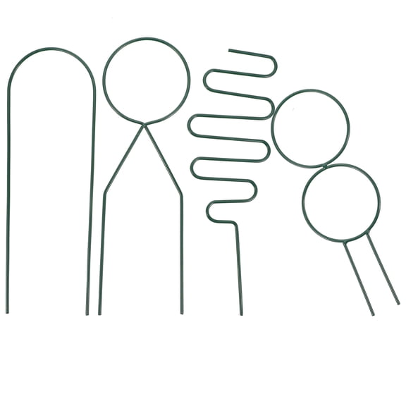 LULULION 4Pcs Garden Trellis Green Iron Plant Climbing Support for Outdoor Vines and Tomatoes