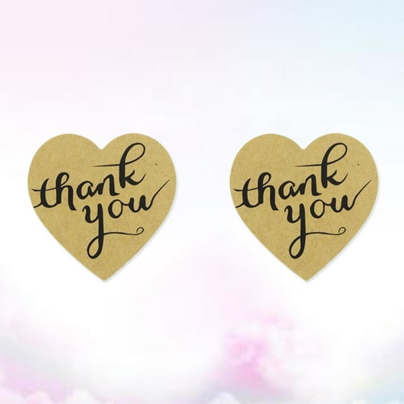 LULULION T You Baking Sticker Labels Paper Decorating Decor 500 Sheets/Volume